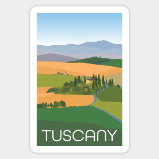 Tuscany Italy Sticker